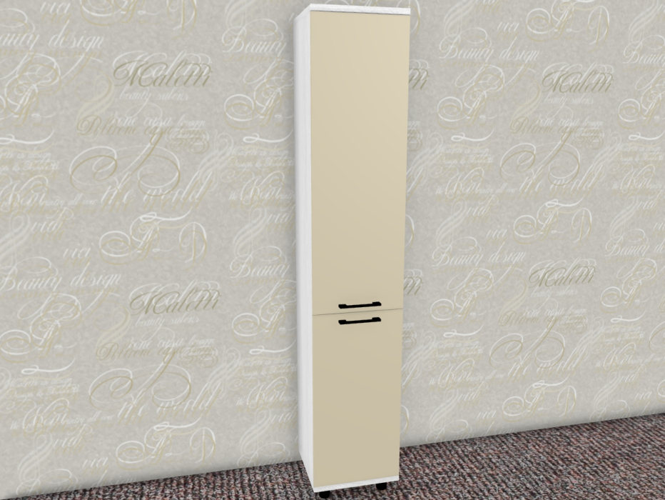 Шкафы пеналы, Модульная система Грейс Шкаф ШК-5076  Снежный Ясень