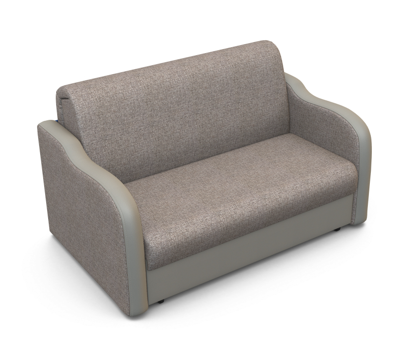 Диваны кровати со спальным местом, Диван-кровать Коломбо 140 экокожа/рогожка