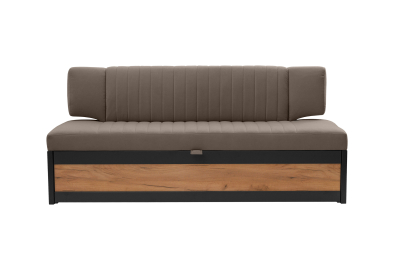 Прямой кухонный диван Парус 174 Дуб крафт золотой