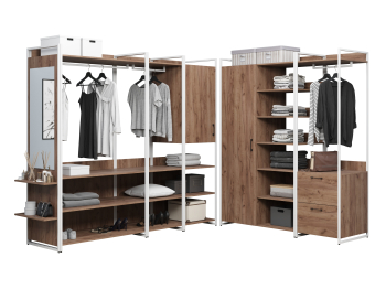 Гардеробная Urban Лофт 03 Белый