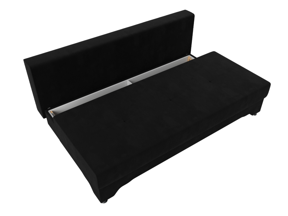 Диваны еврокнижки, Диван прямой Ник-2, микровельвет