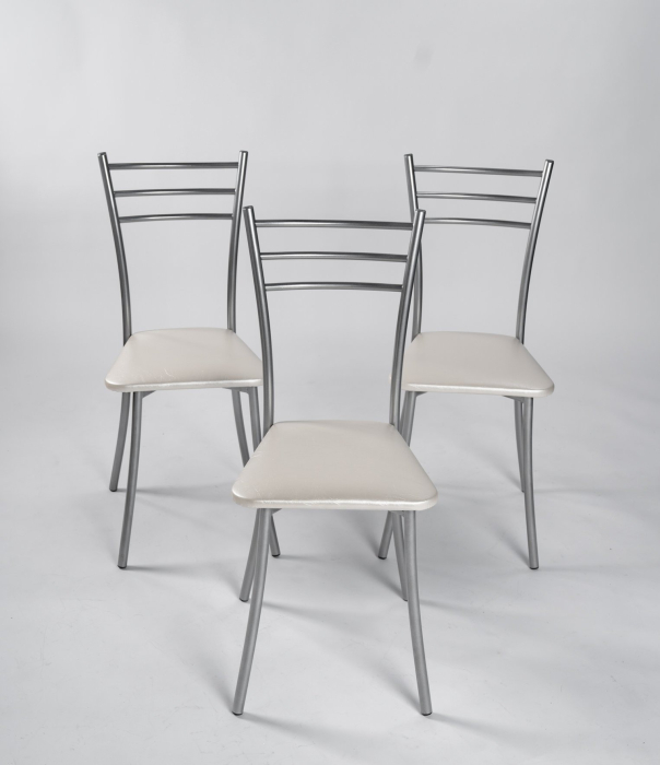 Стулья, Стул Хокко (3шт) Жемчуг/Хром