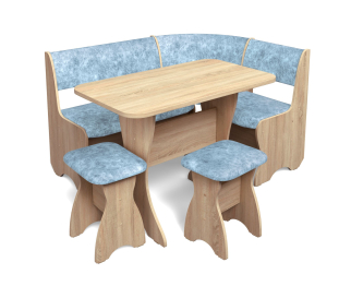 Кухонный уголок Тюльпан Велюр №2