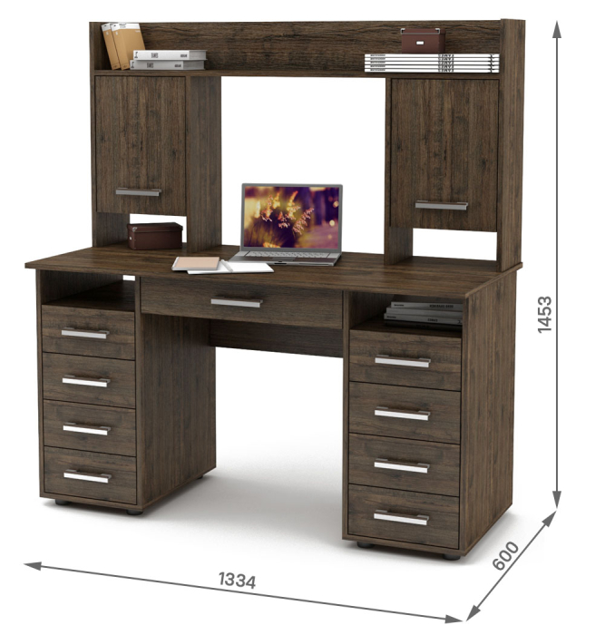 Прямые, Письменный стол Остин-14Я