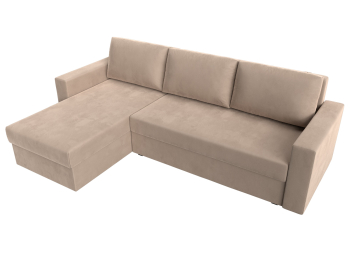 Угловой диван Траумберг Лайт левый угол, велюр