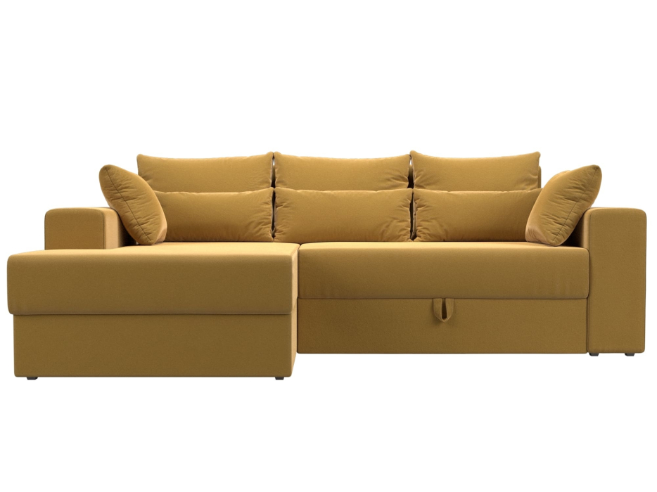 Диваны угловые, Диван угловой Мэдисон НПБ, микровельвет, левый угол