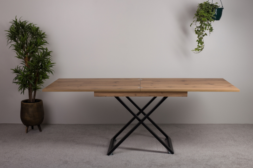 Столы-трансформеры, Стол трансформер Cross (черный)