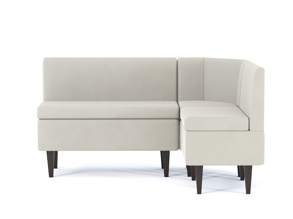 Кухонные уголки, Диван кухонный угловой Лео, велюр