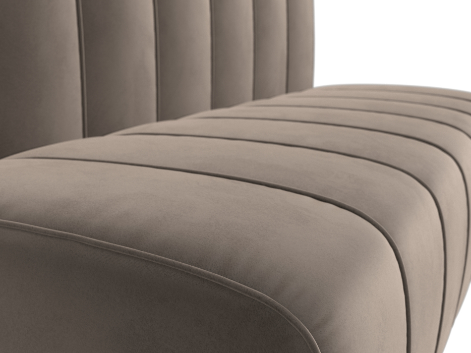 Диваны прямые кухонные, Прямой диван Ральф, велюр