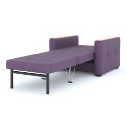 Кресло-кровать Этро Вуд рогожка, 70