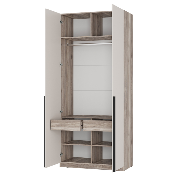 Шкафы двухстворчатые, Шкаф ШК-03