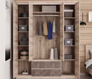 Шкаф 4DG2S Z , JAZZ