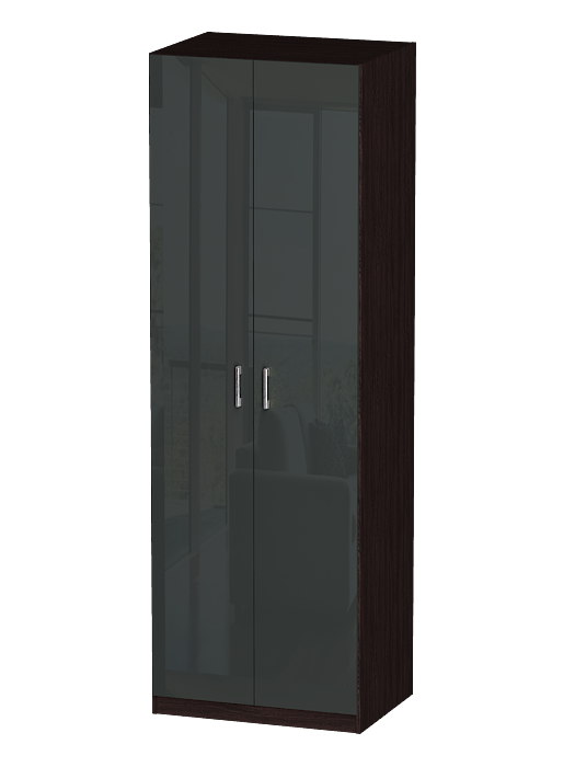 Для одежды, Распашной шкаф Лайф с полками 80*60*240 Венге