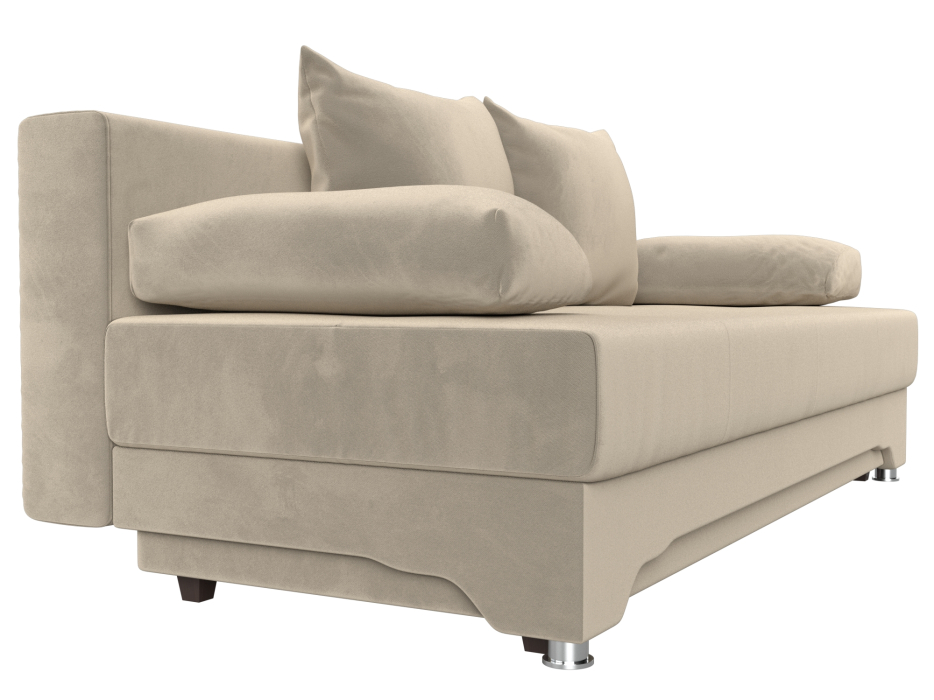 Диваны еврокнижки, Диван прямой Ник-2, микровельвет