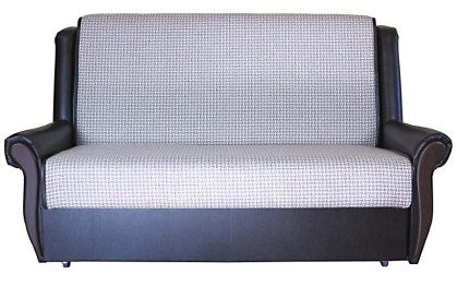 Диван-кровать Аккорд М 140, рогожка+иск.кожа