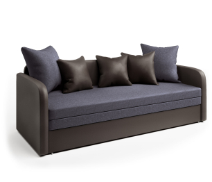 Софа Трио, экокожа и рогожка