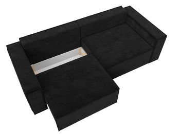 Диван прямой Куба, велюр