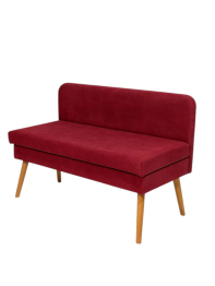 Диван кушетка с ящиком Эда, велюр