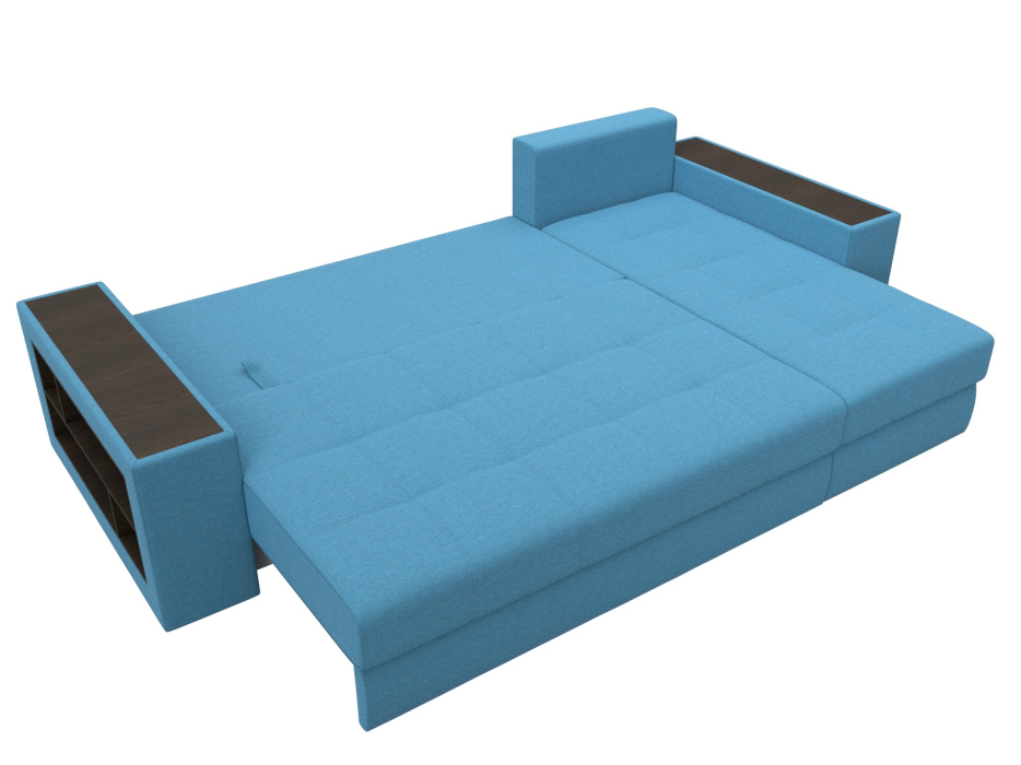 Диваны угловые в гостиную, Диван угловой Дубай правый угол, рогожка Амур