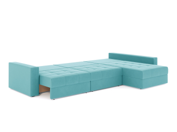 Диван-кровать угловой Брест 3 секции еврокнижка, велюр