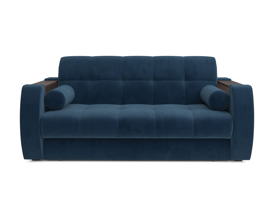 Диваны с ящиком для белья, Диван аккордеон Барон №3 ППУ 120х200 Велюр