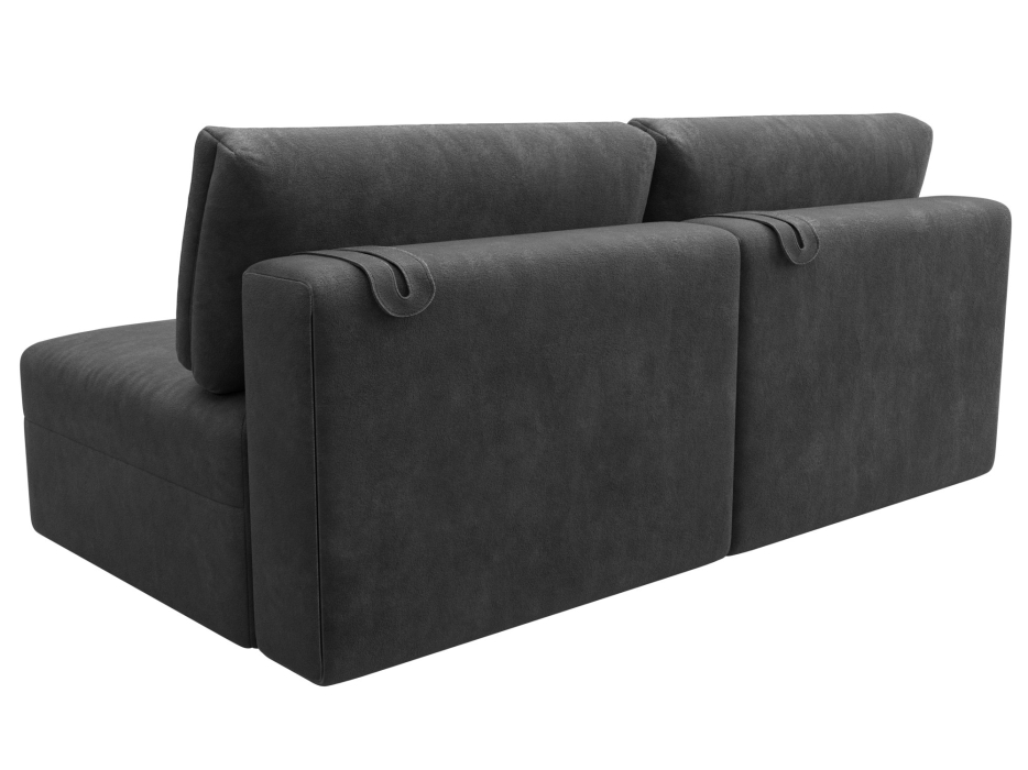 Диваны еврокнижки, Диван прямой модульный Лига-060 НПБ, велюр BRUT