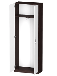 Распашной шкаф Лайф для одежды 80*40*215 Венге