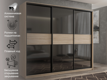 Шкаф-купе 3х дверный Кааппи 12 180х45