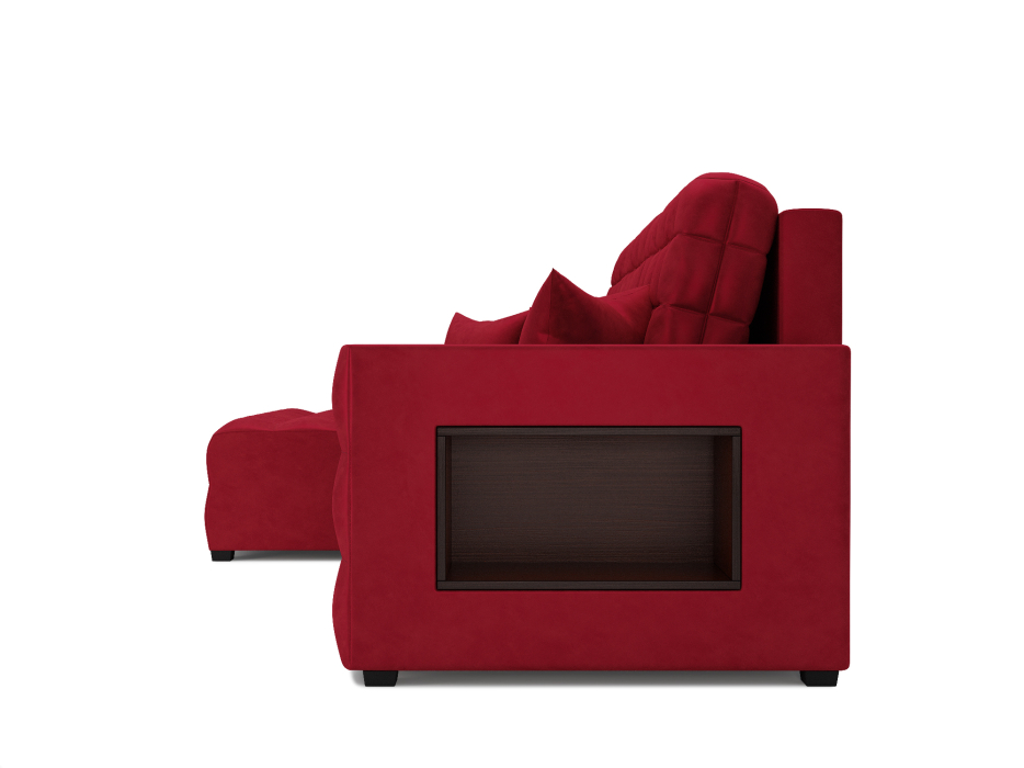 Диваны угловые в гостиную, Диван Мадрид Левый угол (Бархат)