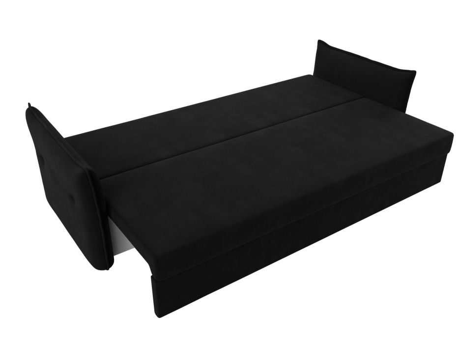 Диваны еврокнижки, Прямой диван Лига-004, Микровельвет