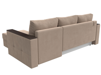 Угловой диван Валенсия Лайт правый угол, велюр