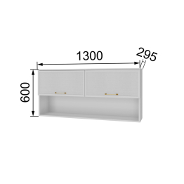 Гостиная модульная Толедо. Белый. Комплект 1