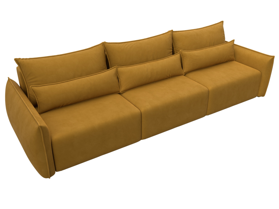 Диваны еврокнижки, Диван прямой Лига-051 НПБ Лонг, велюр BRUT