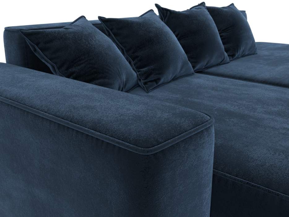 Диваны угловые в гостиную, Диван угловой Лига-065 угол левый, велюр TOWER