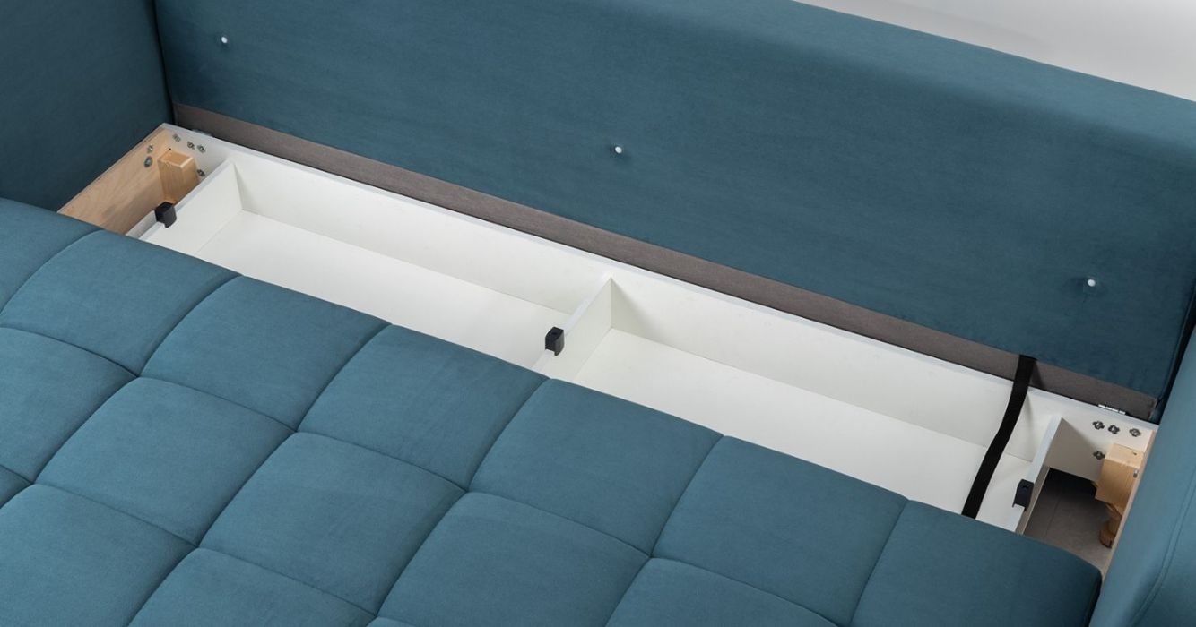 Диваны с ящиком для белья, Диван-кровать Невада