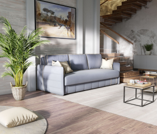 Диван-кровать еврокнижка Любек,велюр