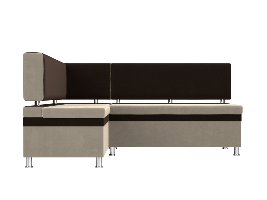 Кухонные уголки, Кухонный уголок Стайл левый угол, микровельвет