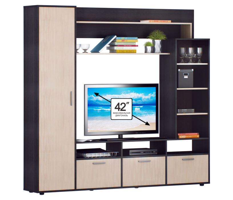 Стенки для гостиной, Интер СБ-2307 Стенка