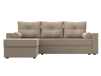 Диван угловой Верона Лайт левый угол, велюр