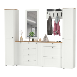 Стенка в прихожую Остин № 58