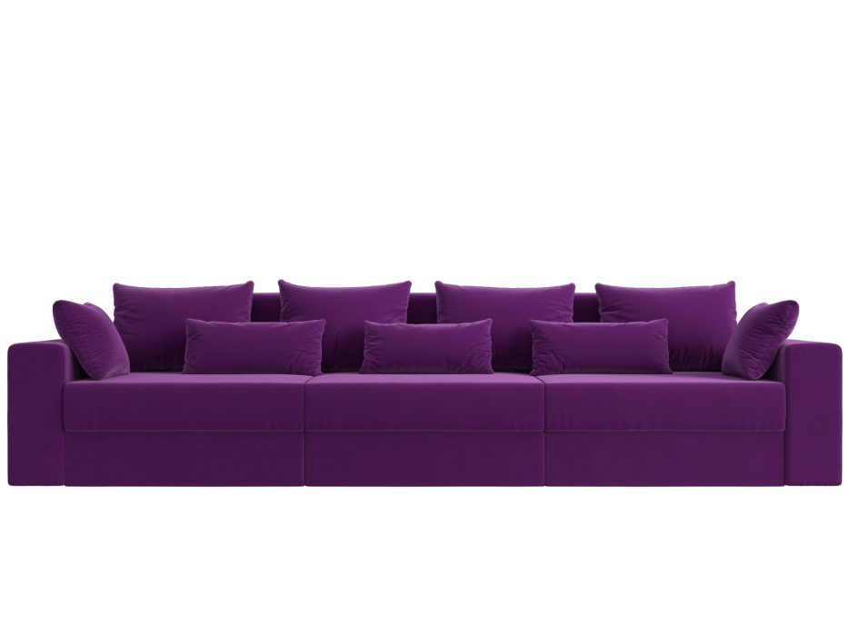 Офисные диваны, Диван прямой Майами Long, микровельвет