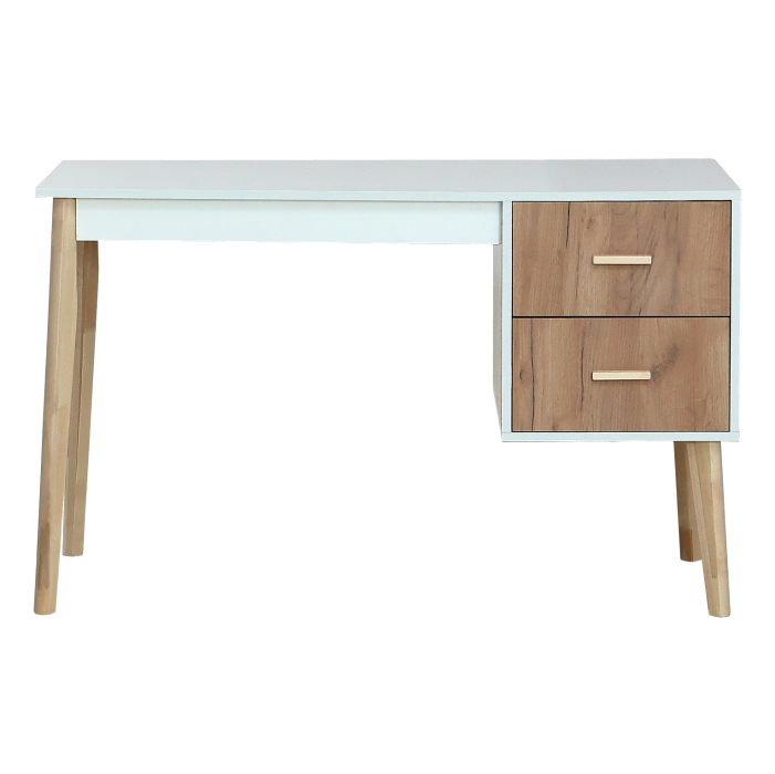 Прямые, Стол письменный с тумбой Скандик