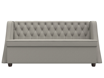 Диван кухонный прямой Лофт, рогожка Амур