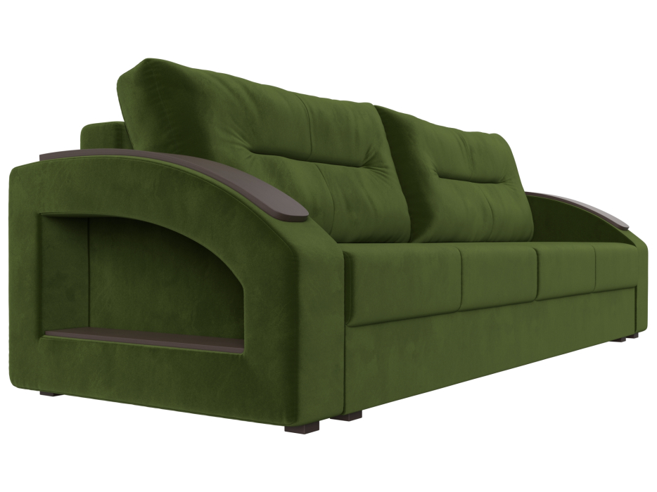 Диваны кровати со спальным местом, Диван прямой Канзас, микровельвет