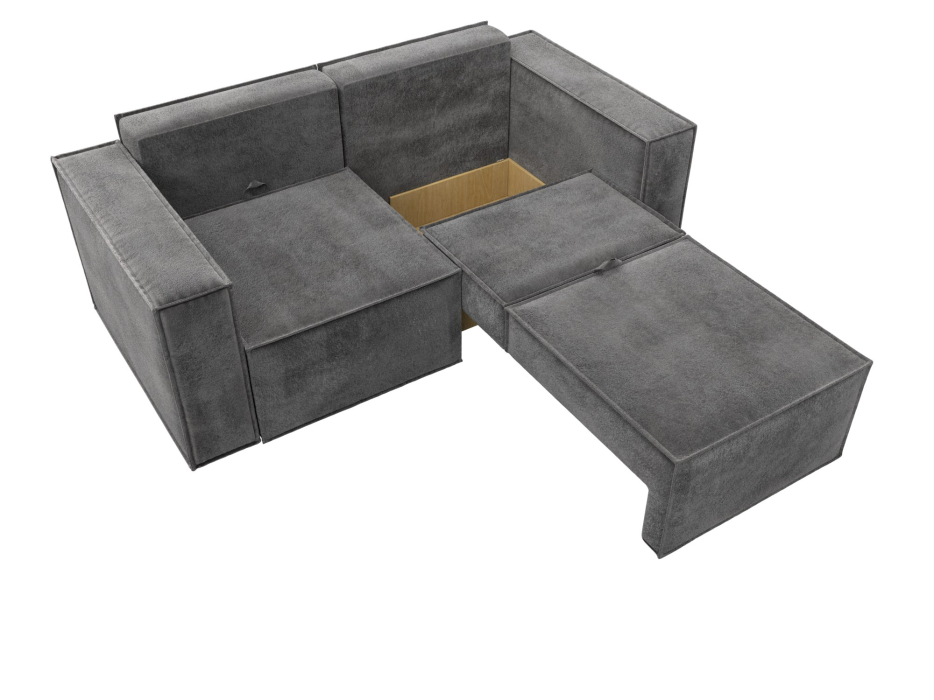 Диваны кровати со спальным местом, Диван прямой Куба мини, велюр TOWER