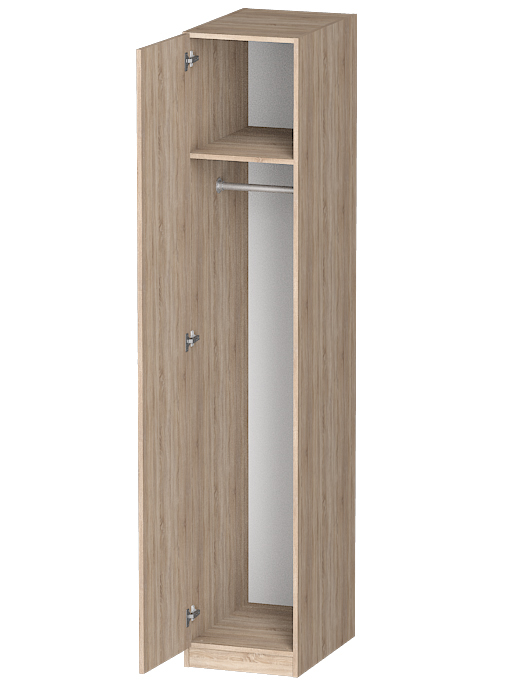 Для одежды, Распашной шкаф Лайф для одежды 40*60*215 Дуб сонома