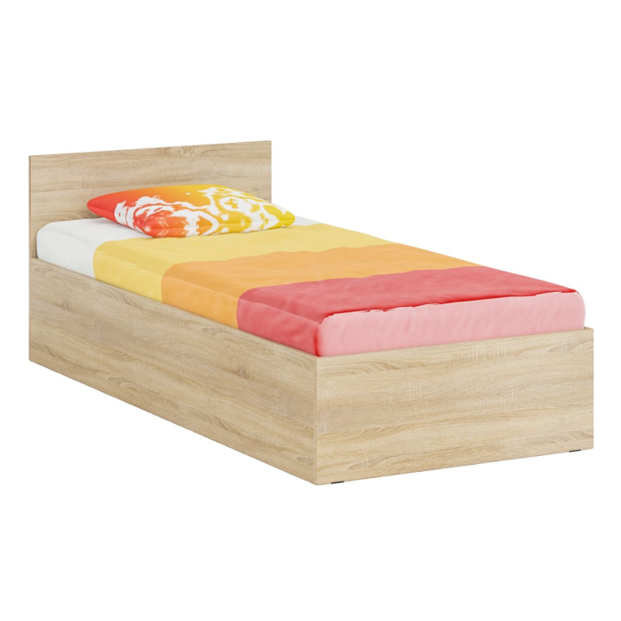 Спальные гарнитуры, Кровать односпальная 900 с пеналом Стандарт