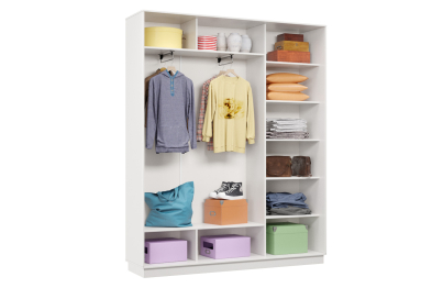 Шкаф-купе Премьер Лайт 21 (08;05;08) трехдверный