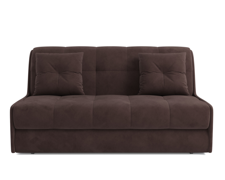 Диваны с ящиком для белья, Диван аккордеон Барон №2 ППУ 120х200 Велюр