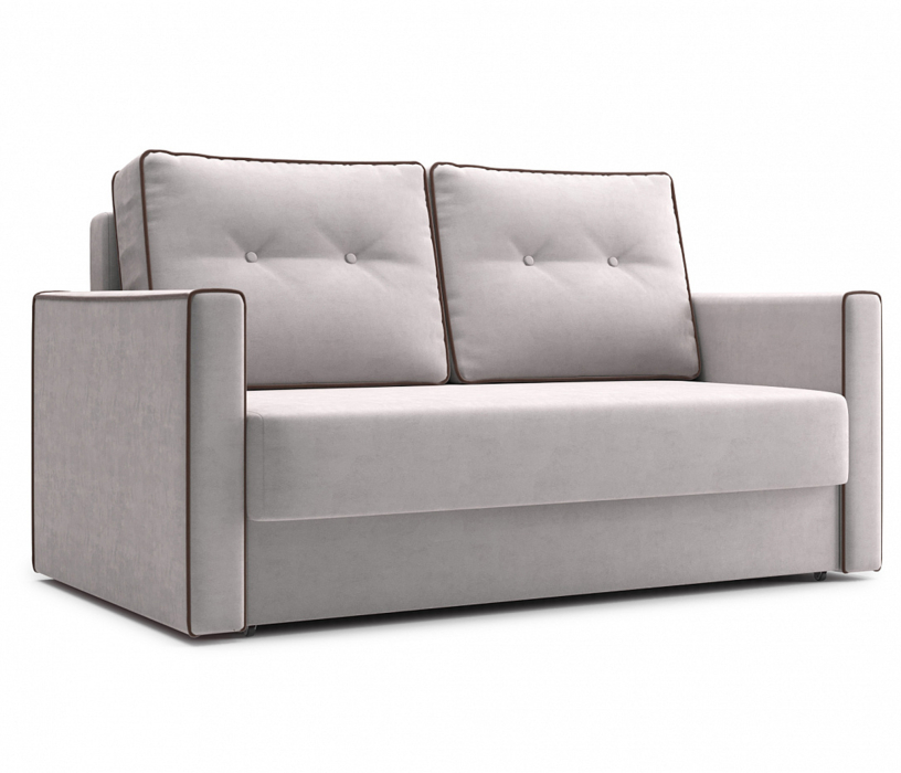 Диваны кровати со спальным местом, Диван прямой Атлантикс 2х-местный, Велюр